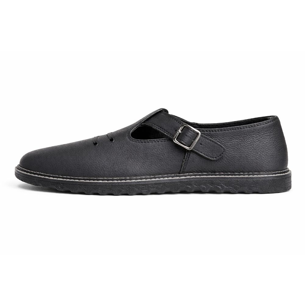 Classic Black Closed Toe Clog Sandals for Men and Women